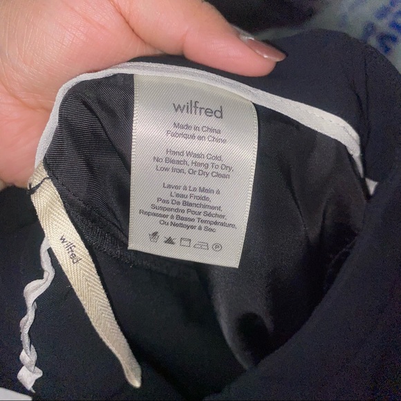 Women’s Aritzia Wilfred trouser pull on pants sz 00 #E3 - Picture 5 of 6